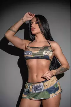 Fantasia Fetiche Esquadrão Deliciosa Pimenta Sexy - comprar online