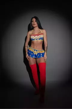 Fantasia Fetiche Mulher Maravilha Pimenta Sexy - comprar online