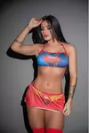 Fantasia Fetiche Supergirl Pimenta Sexy