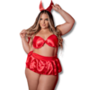 Fantasia Sexy Plus Size Com Bojo Pestinha