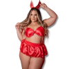 Fantasia Sexy Plus Size Com Bojo Pestinha