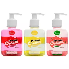 Mousse Cream Gel Corpo E Virilha 250ml Êxtase
