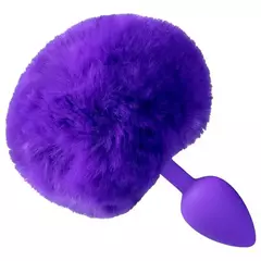 Imagem do Plug Anal P Cônico Rabo De Coelho Vipmix