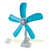 Ventilador con Pinza para Cultivo Indoor 5 Aspas