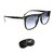 Óculos de sol Carrera 349S 2M2 5708 S Preto Brilho Degrade