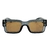 Óculos De Sol Evoke Lodown H02 Cristal Cinza Lentes Marrom - comprar online