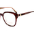 Armação de Grau Hickmann HI60056 C02 Orquidia 1 Bordo 50mm - Óptica Beller 