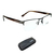 Armação de Grau Evoke For You DX183 02B Marrom Fio Nylon