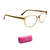 Armação de Grau Jean Marcell JM6106 G02 Crystal Nude Acetato