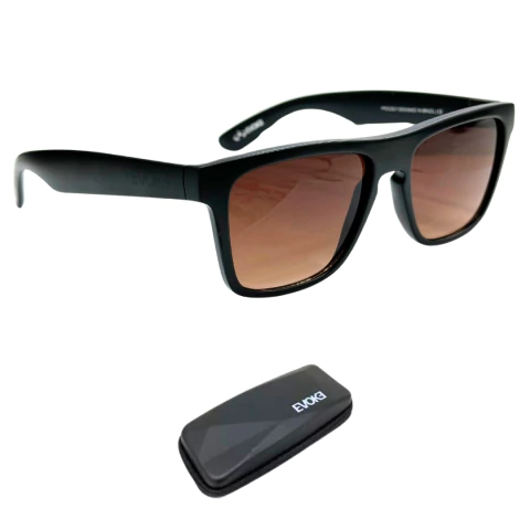 Óculos de Sol Evoke EVK 24 BR02 Black Matte Brown Gradient
