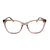 Armação de Grau Jean Marcell JM6117 K01 Cristal Acetato - comprar online
