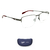 Armação de Grau Speedo SP1410 02B Metal Cinza Vermelho