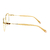 Armação de Grau Jean Marcell JM1041 01A Dourado Metal Nude na internet