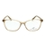 Armação de Grau Jean Marcell JM6104 G02 Cristal Nude Dourado - comprar online
