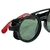 Óculos de sol Carrera 5046S 807 49QT Preto Vermelho - comprar online