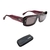 Óculos de Sol Evoke EVK 65 R02 Cristal Rosa Púrpura