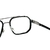 Armação de Grau Carrera 1137 KJ1 5519 R Cinza Preto Metal - Óptica Beller 
