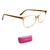 Armação de Grau Jean Marcell JM6105 G02 Crystal Nude Acetato