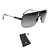 Óculos de sol Carrera 1043S 807WJ Preto Metal Polarizado