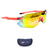 Óculos De Sol Speedo Inter Action 2 L01 Laranja Espelhado