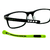 Armação de Grau Infantil Speedo SPK7005 A11 Preto com Verde - Óptica Beller 