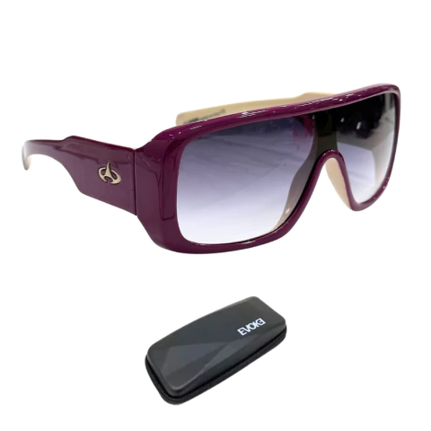 Óculos de Sol Evoke Amplifier C03B Purple Bege Silver Gray