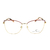 Armação de Grau Jean Marcell JM1041 13A Dourado Metal Rosa - comprar online
