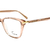 Armação de Grau Jean Marcell JM6113 N02 Dourado Cristal - Óptica Beller 