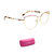 Armação de Grau Jean Marcell JM1041 13A Dourado Metal Rosa