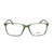 Armação de Grau Ferrati FE6041T E02 Titanium Verde Cristal - comprar online