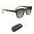 Óculos de Sol Evoke EVK 46 A02 Turtle Marrom Preto Verde G15