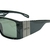 Óculos De Sol Evoke New Bomber BRH01 Preto Brilhoso G15 - Óptica Beller 