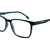Armação de Grau Ferrati FE4004 A11 BioTech Preto Azul Carbon - Óptica Beller 