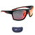 Óculos De Sol Speedo Active A12 Preto Vermelho Espelhado