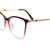Armação de Grau Jean Marcell JM4000 C02 Cristal Bordo - Óptica Beller 