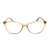 Armação de Grau Jean Marcell JM6106 G02 Crystal Nude Acetato - comprar online