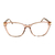 Armação de Grau Jean Marcell JM6113 N02 Dourado Cristal - comprar online