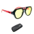 Óculos De Sol Evoke Avalanche AC10 Preto Vermelho Amarelo