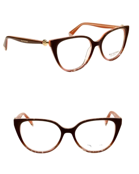 Armação de Grau Ana Hickmann Vivi 6 G02 Pink Brown Clip On