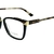 Armação de Grau Ana Hickmann Livia 1 AH60083 A01 Preto - Óptica Beller 