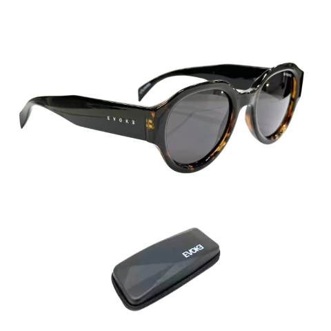 Óculos de Sol Evoke For You DS98 J21 Black Turtle Black