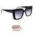 Óculos de Sol Ana Hickmann AH90038 A01 Preto Brilhoso