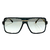 Óculos de sol Carrera C 09S KB7 59FQ Preto Brilho Degrade - comprar online