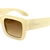 Óculos De Sol Evoke X Foguinho Lodown FG01 Off White Degrade na internet