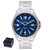 Relógio Orient Analógico Masc MBSS1270 D2SX Aço Inox Azul 50m