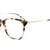 Armação de Grau Hickmann HI6202 H02 Animal Print 53.5mm - Óptica Beller 