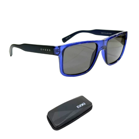 Óculos de Sol Evoke For You DS12 BR04 Crystal Blue Matte