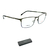 Armação de Grau Ferrati FE1053T 02B Titanium Grafite Azul