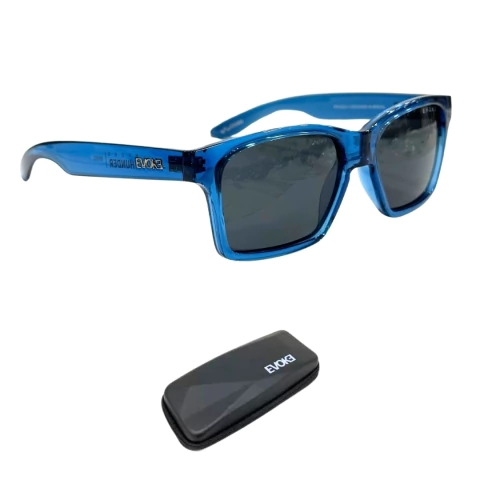 Óculos de Sol Evoke New Thunder BRD02 Blue Shine Black Total