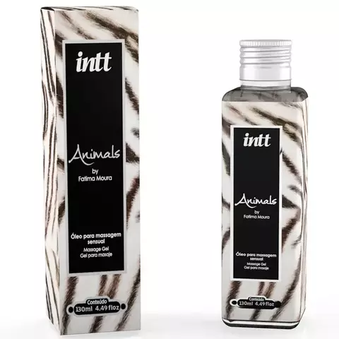 Óleo de massagem Animals 130 ml - Intt
